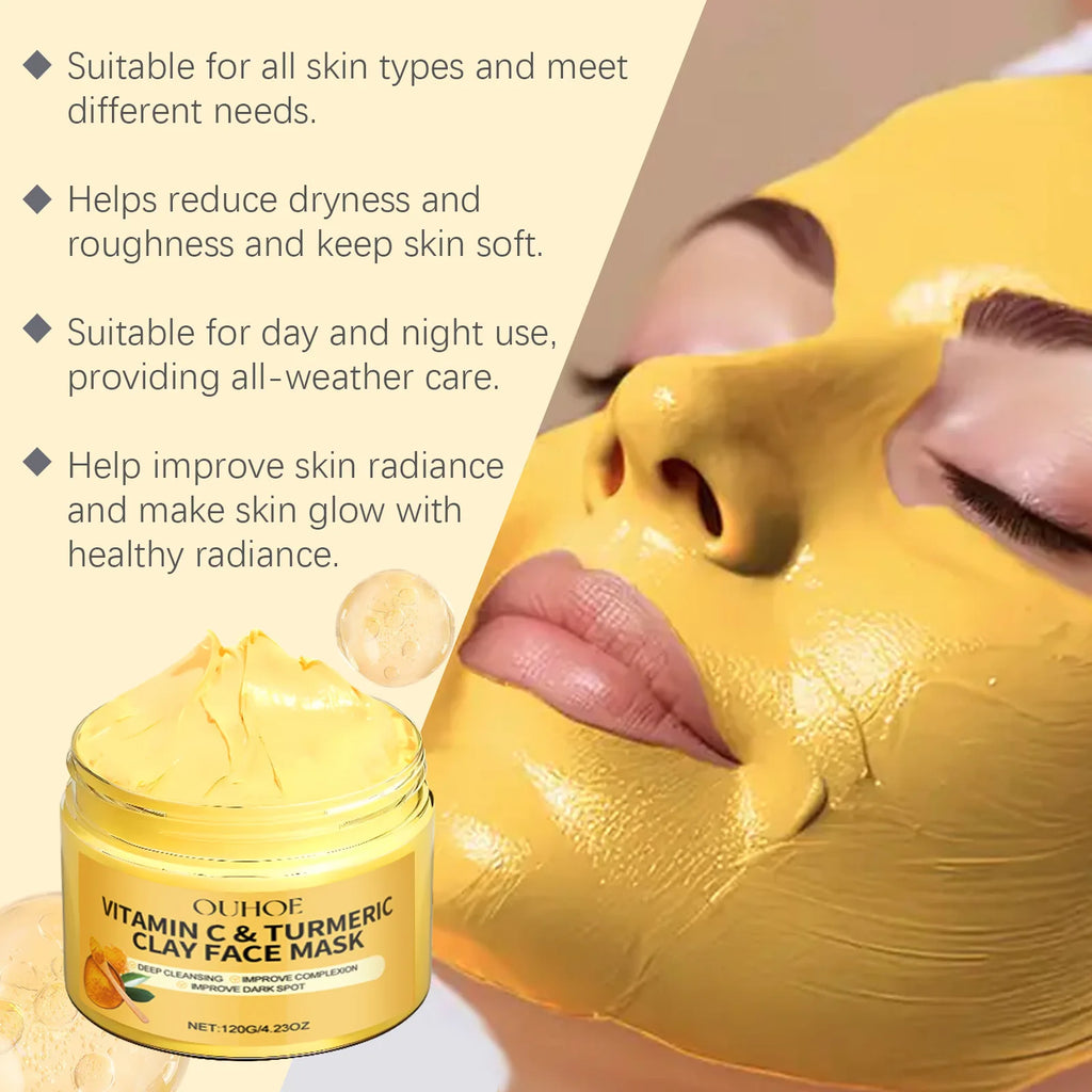 Turmeric Vitamin C Facial Mask Aura Glow