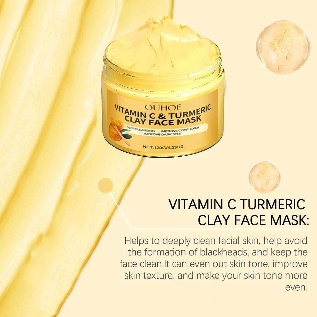 Turmeric Vitamin C Facial Mask Aura Glow