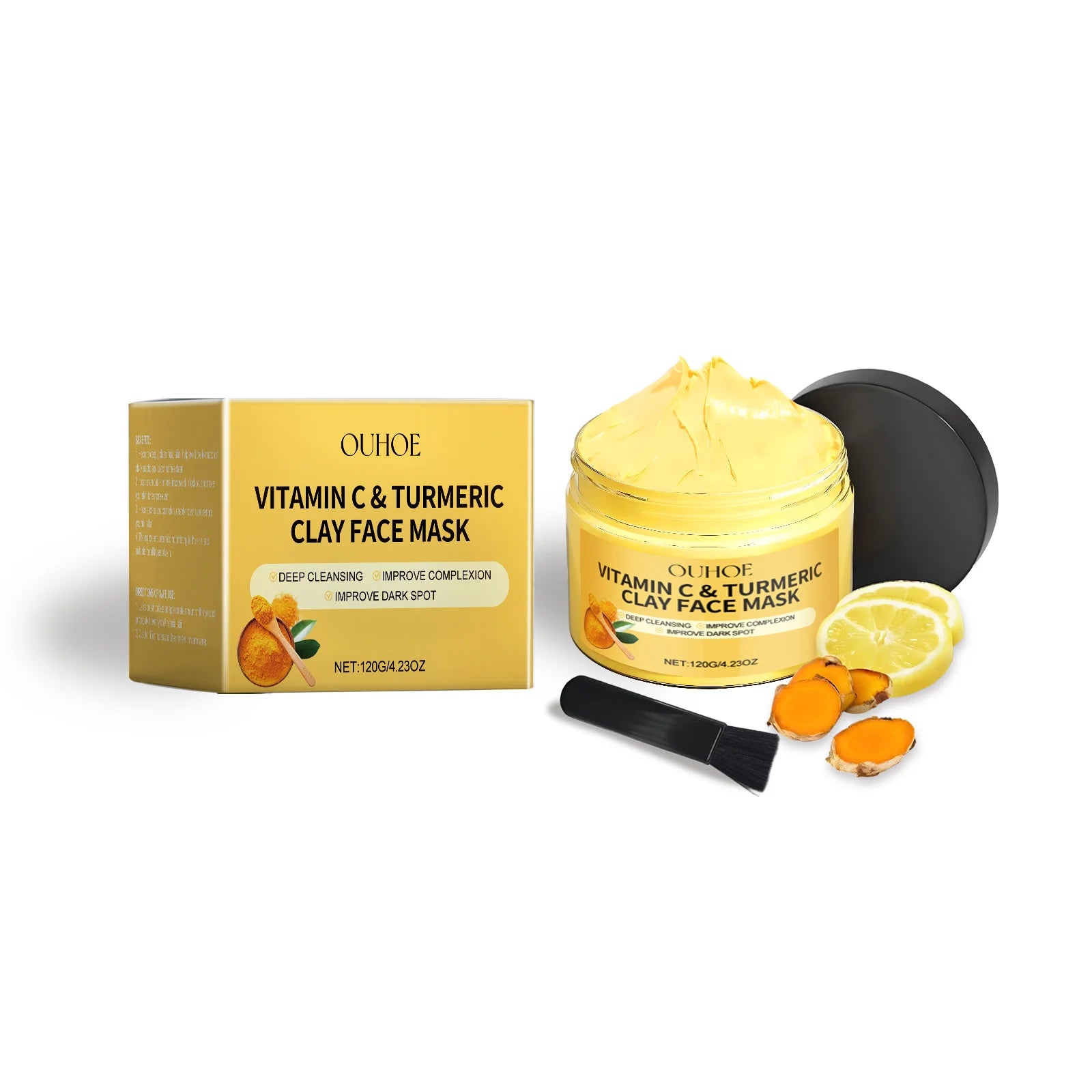 Turmeric Vitamin C Facial Mask Aura Glow