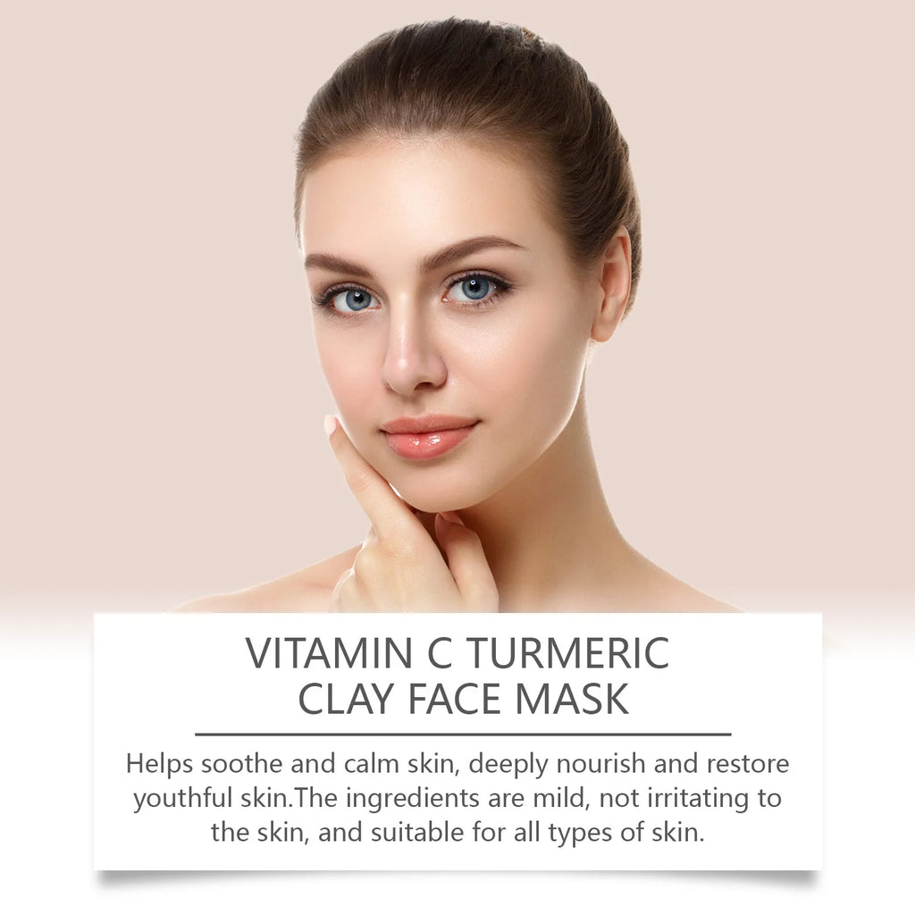 Turmeric Vitamin C Facial Mask Aura Glow