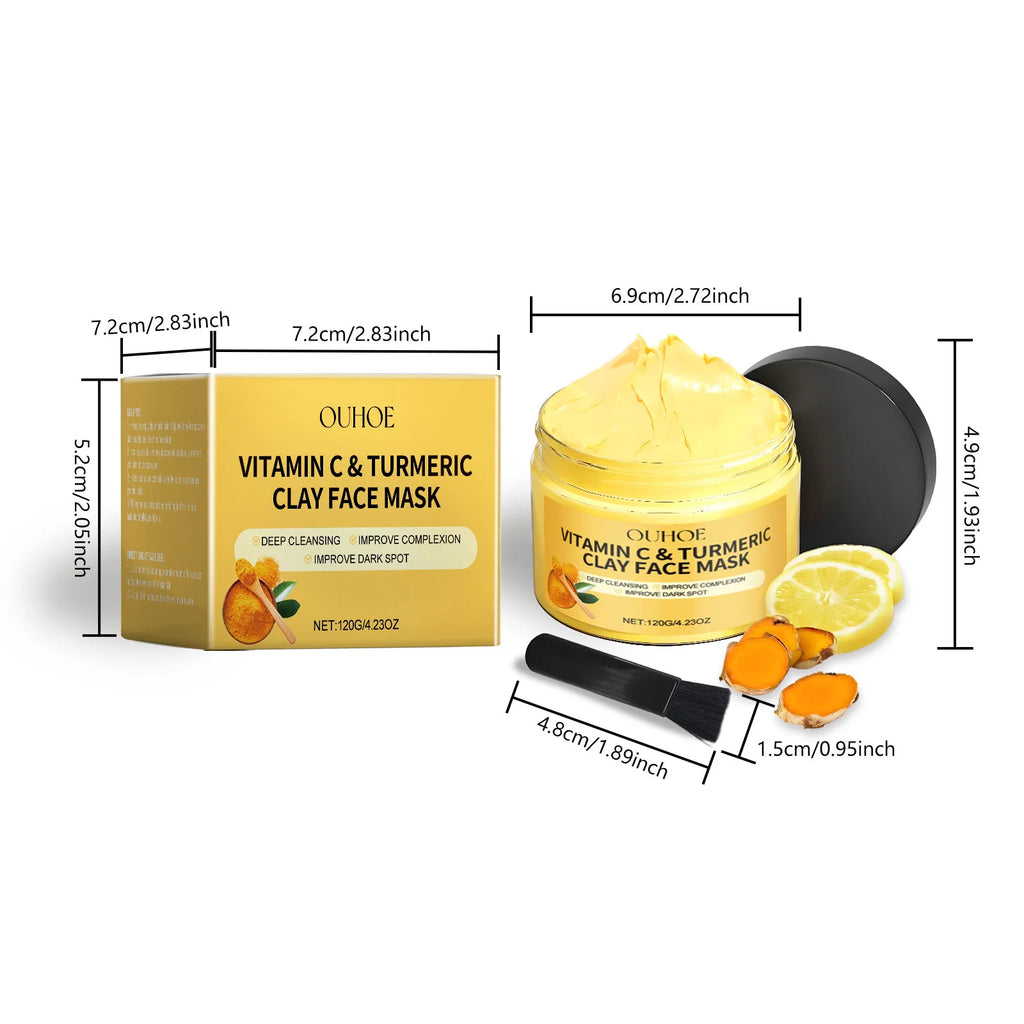 Turmeric Vitamin C Facial Mask Aura Glow