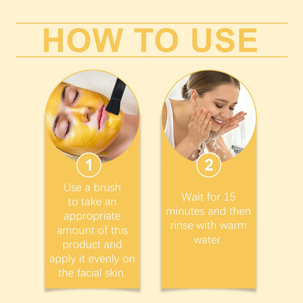 Turmeric Vitamin C Facial Mask Aura Glow